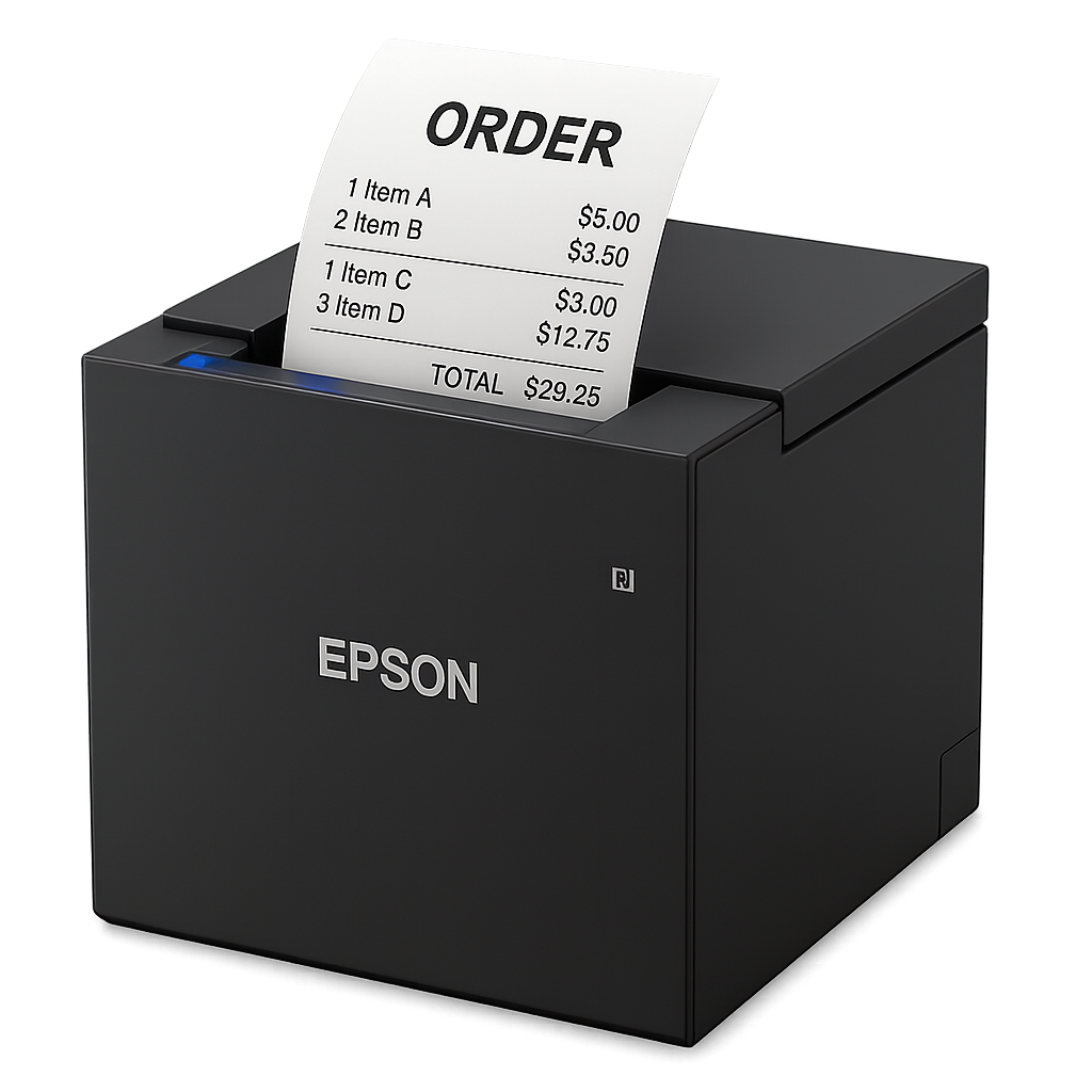 EPSON TM-m30III WiFi Thermodrucker mit Summer für Restaurant - GemmaEssen Hardware